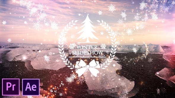 Videohive Winter Slideshow Premiere Pro 29180436