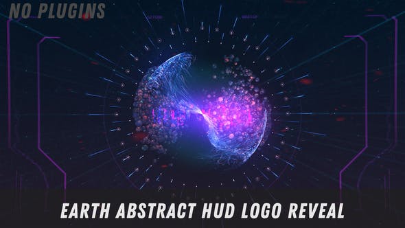 Videohive Earth Abstract Logo Reveal 29295577