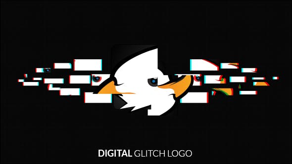 Videohive Digital Glitch Logo Reveal 17772801