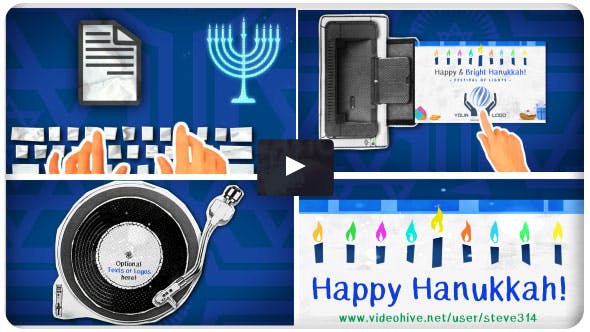 Videohive Happy Hanukkah Greetings 20951322