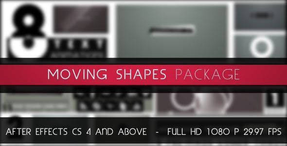 Videohive Moving Shapes Package 3004167