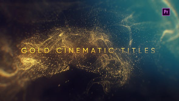 Videohive Gold Cinematic Titles Mogrt 23260042