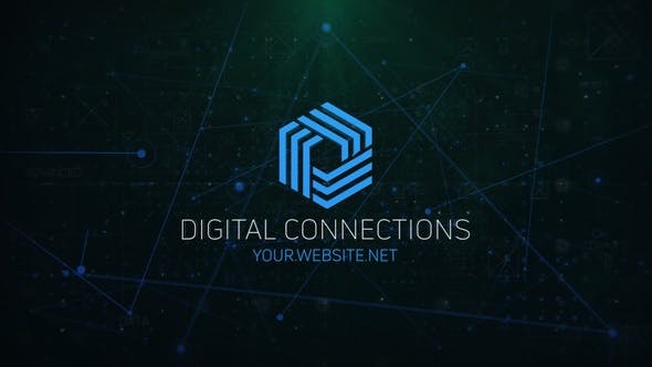 Videohive Digital Connections Logo 29340600