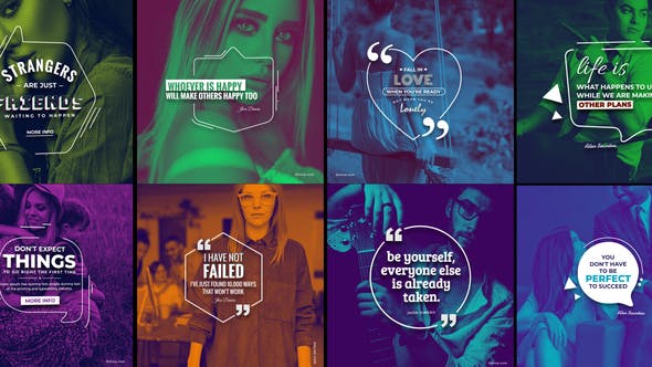 Videohive 20 Qoutes Titles Instagram Pack 1 29331548