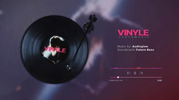 Videohive Vinyl Music Visualizer 24222638