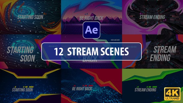Videohive Stream Scenes | After Effects 29301552