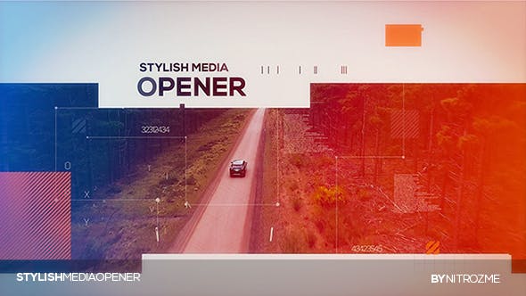 Videohive Stylish Media Opener 20420186