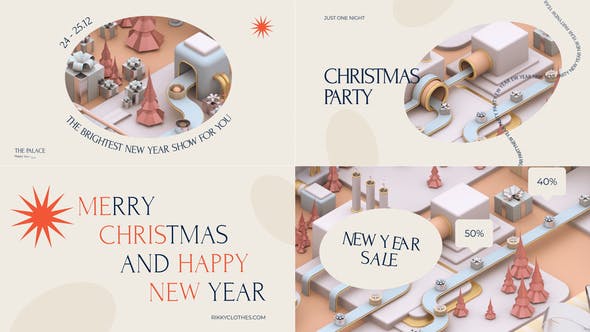 Videohive Christmas Factory Instagram Pack 29466145