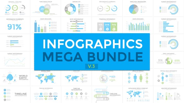 Videohive Infographics Mega Bundle V3 19185270