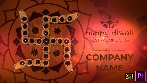 Videohive Happy Diwali Deepavali Greeting Titles 29260770