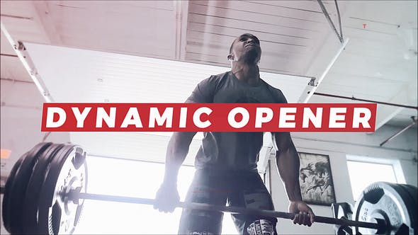 Videohive Gym Opener | Sport Promo | Fitness and Workout | Motivation Intro 23008880