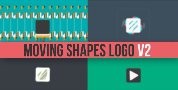 Videohive Moving Shapes Logo Reveal V2 5706393