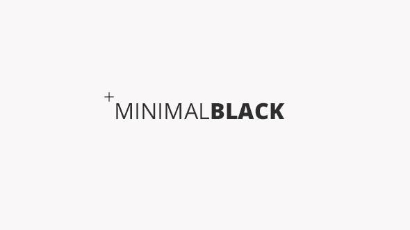 Videohive Minimal Black Logos 10972924