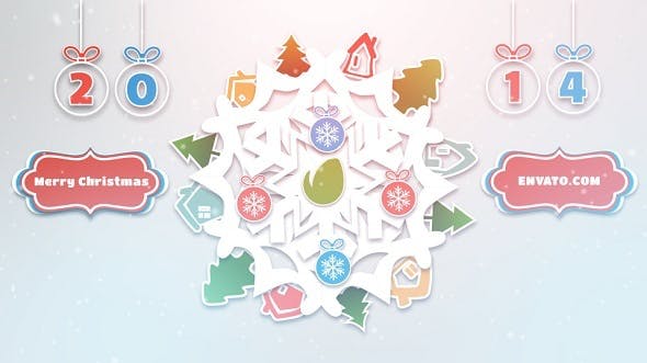 Videohive Paper Christmas 6457308