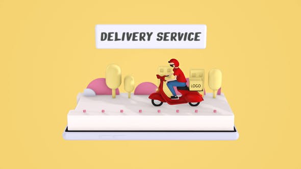Videohive Delivery Service 29657948