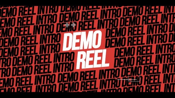 Videohive Demo Reel Intro 28256953