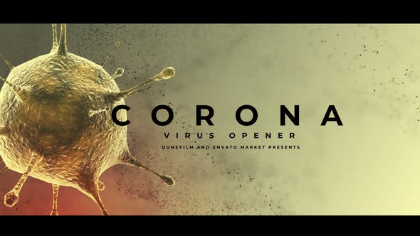 Videohive Corona Virus Intro 26059363