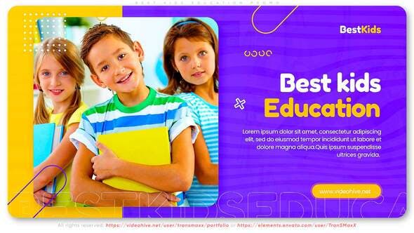 Videohive Best Kids Education Promo 29663602