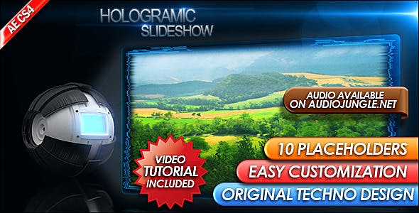 Videohive Hologramic SlideShow 143442