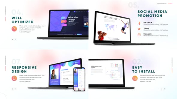 Videohive Website Presentation with Devices 24161512