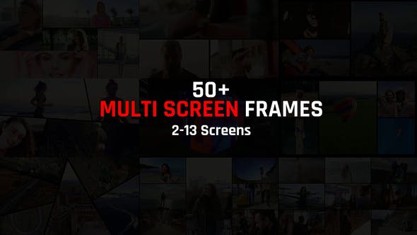 Videohive Multi Screen Frames Pack 29641457