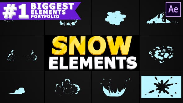 Videohive Snow Blasts | After Effects 29609151