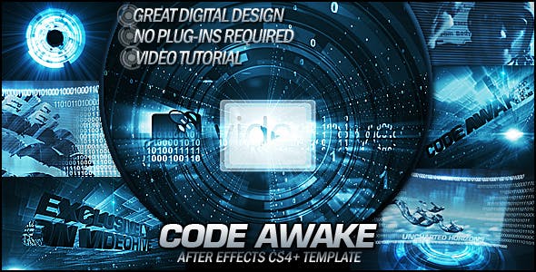 Videohive Code Awake 170691