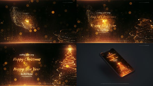 Videohive Happy Christmas and New Year 29679403