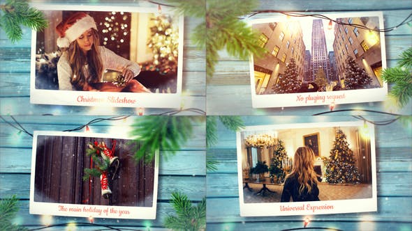 Videohive Christmas Memory Photo Slideshow 29699248