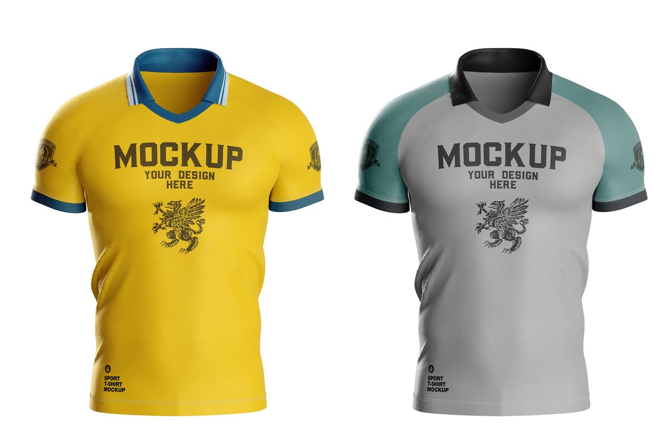 Men’s Sports T-shirt Mockup LVSS4XS